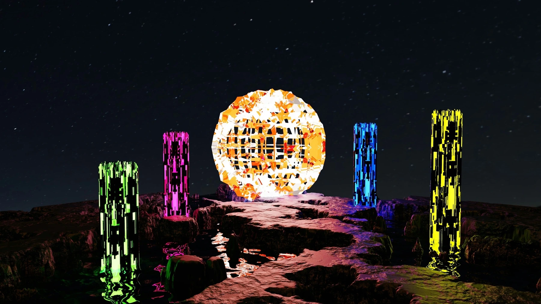 VoxRep: Teaching a 2D model to see in 3D
